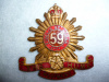 59th Hume Regiment Cap Badge (no lugs)
